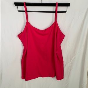 Hot Pink Silky Camisole
